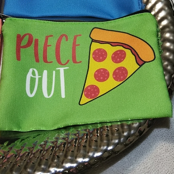 👝BOGO NEW CUTE SAYINGS CLOTH COSMETIC BAGS - Picture 3 of 8